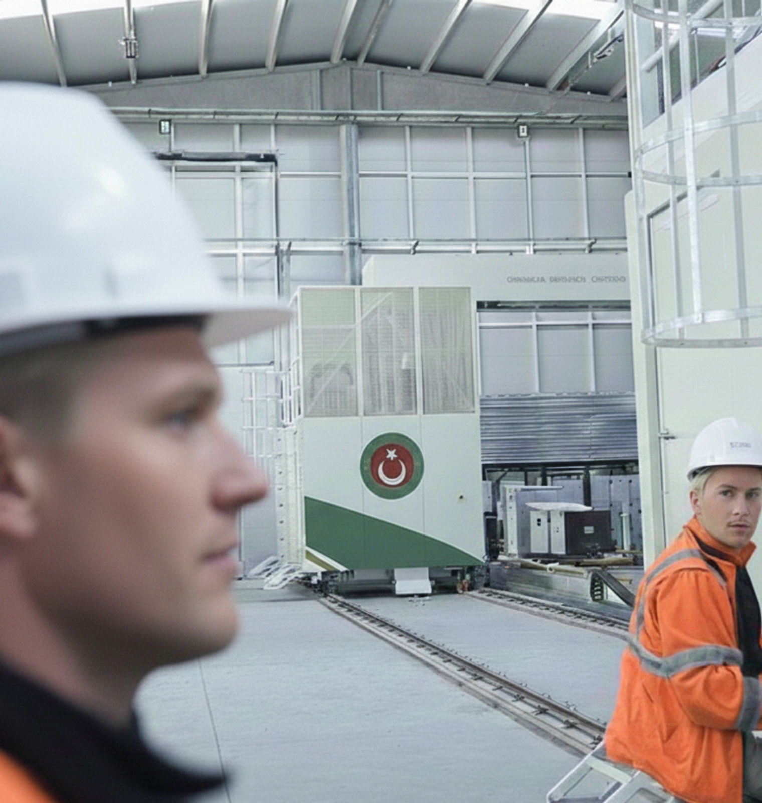 Port terminal — high volume truck and container flow