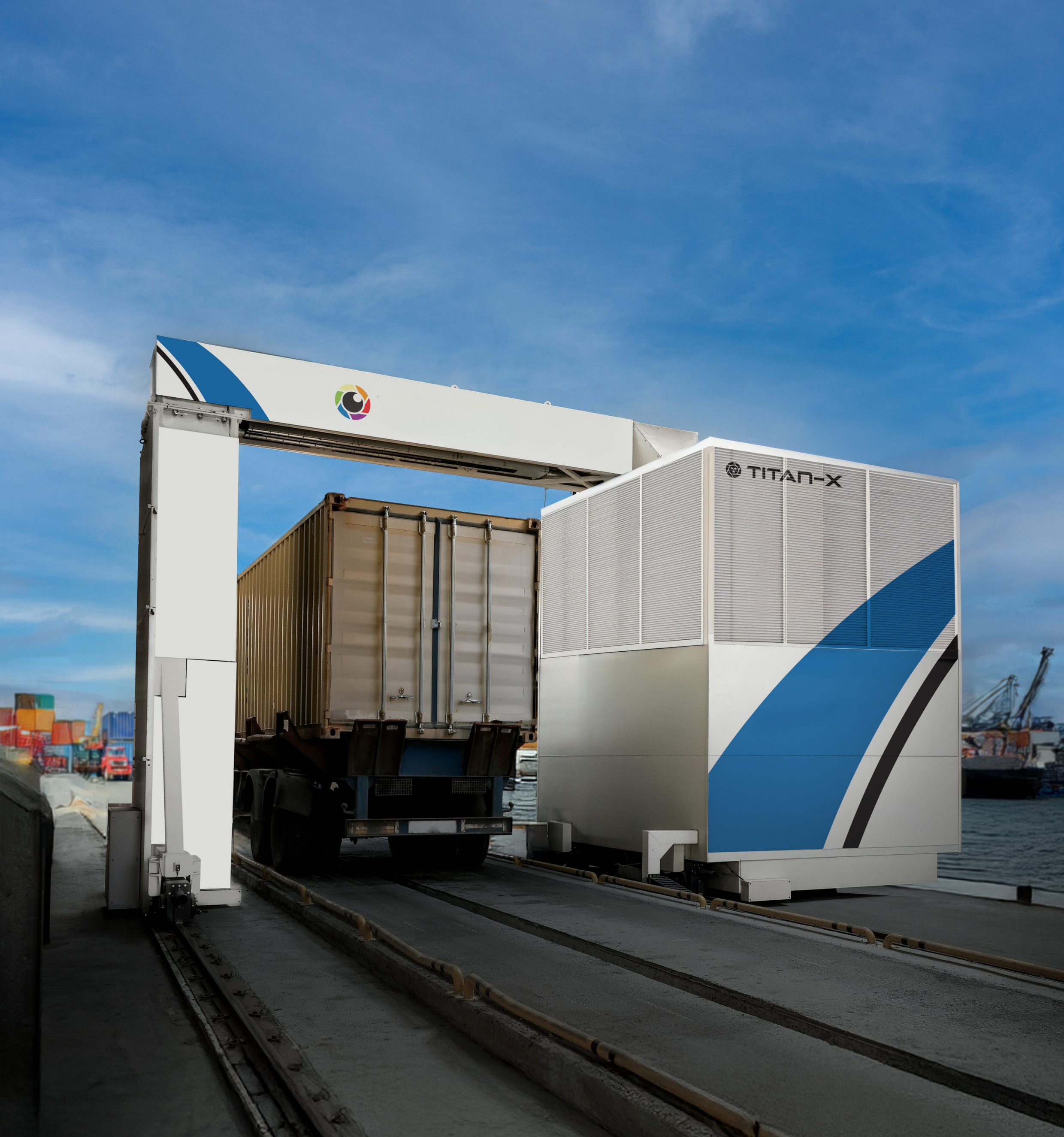 TITAN - X Gantry X-Ray Scanning System at port facility